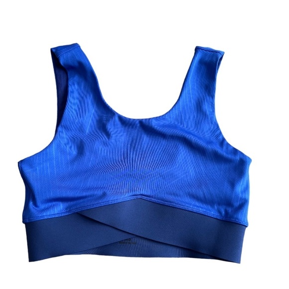 Ivy Park Blue Sports Bra Size XS - Picture 1 of 5